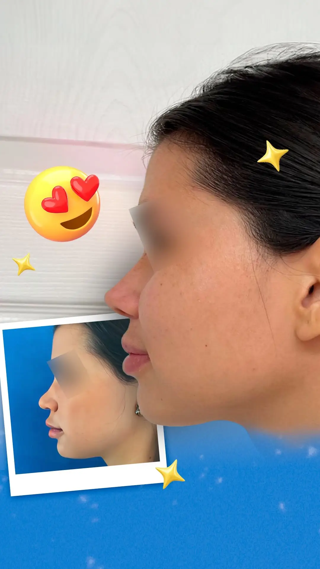 A mountain at the end of a grassy field illuminated by a light on a starry night