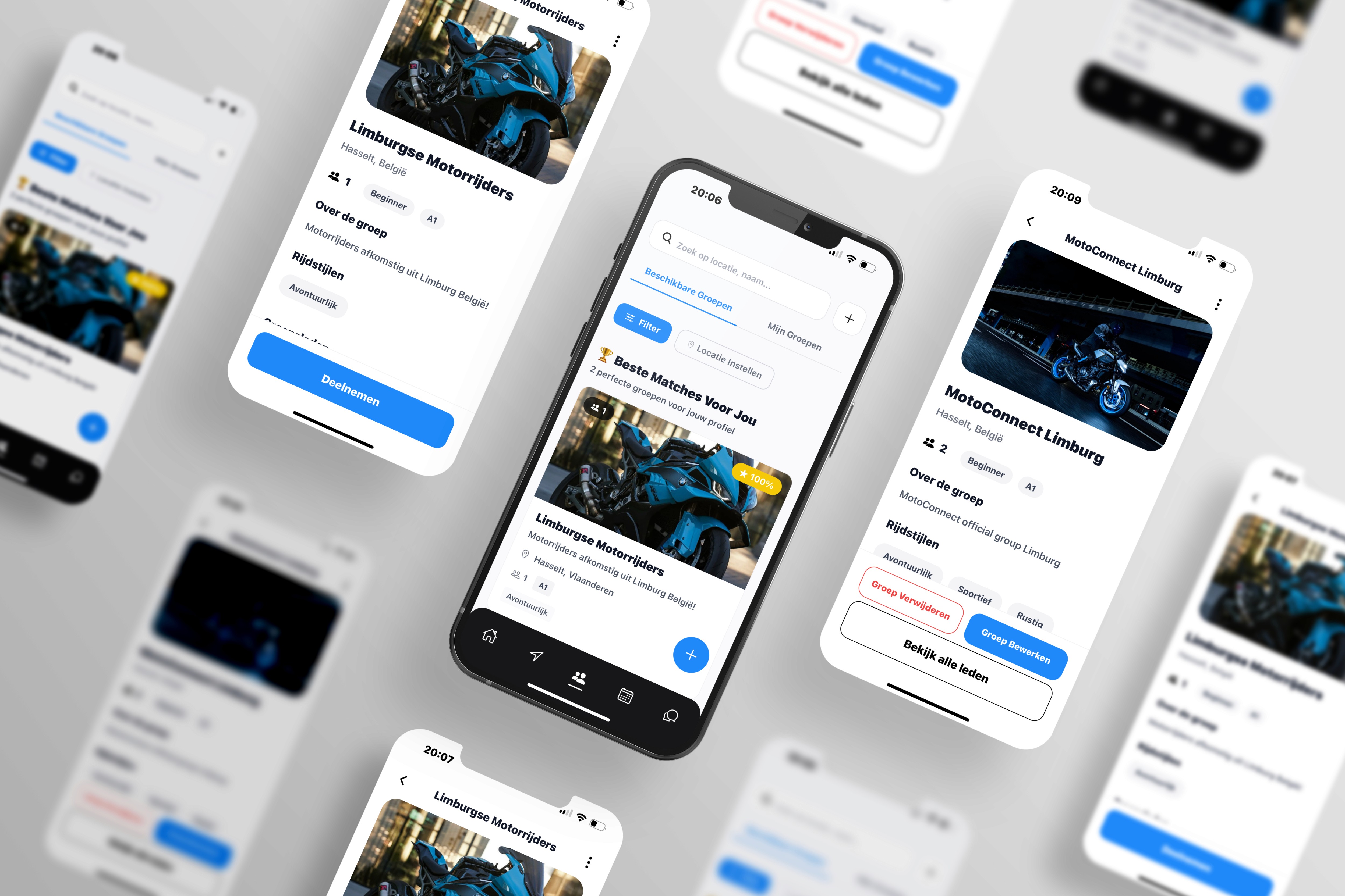 Vind Actieve Groepen