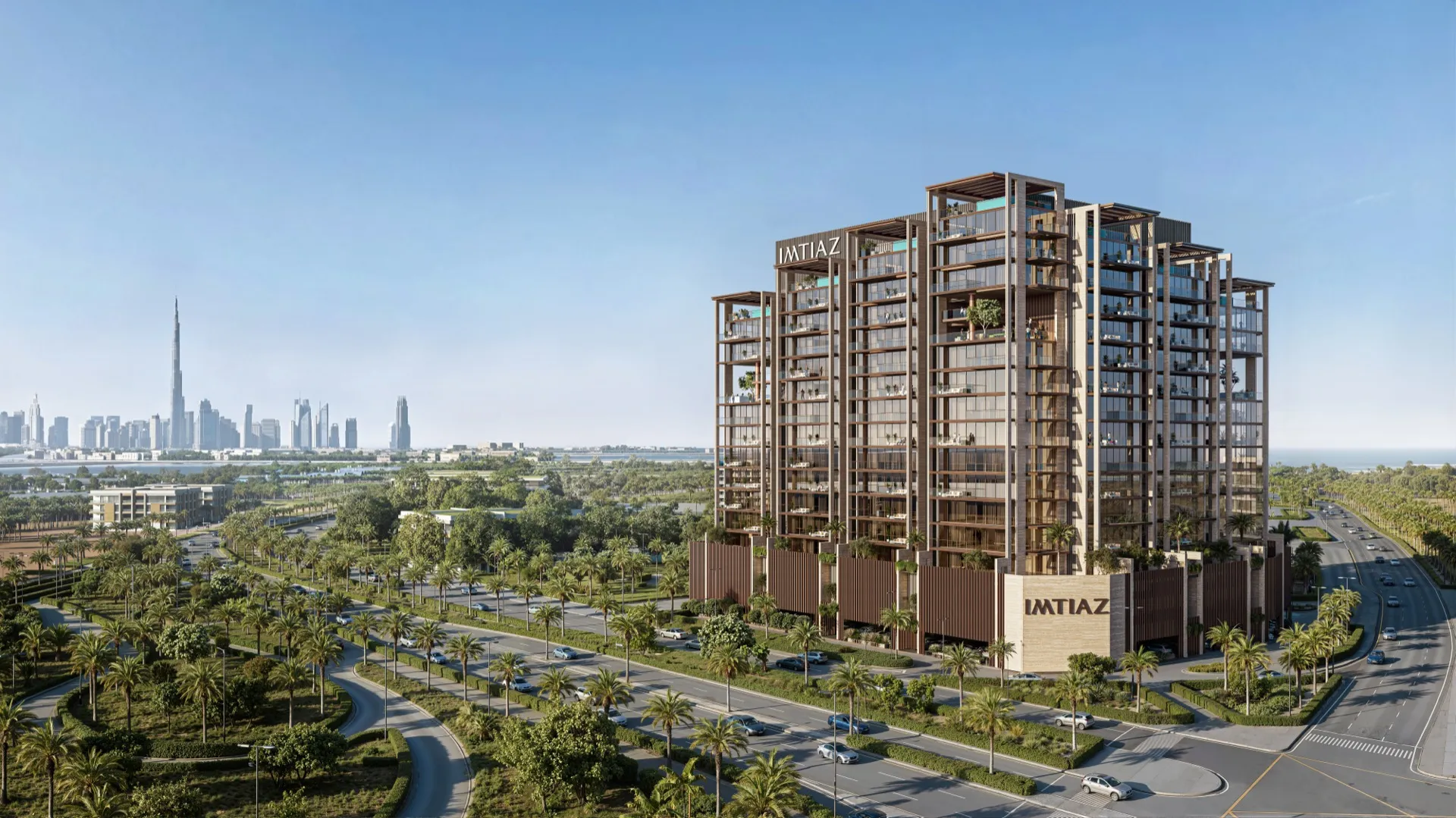 Exterior view of Sea Cliff luxury apartments near city landmarks, listed by your expert real estate agent.