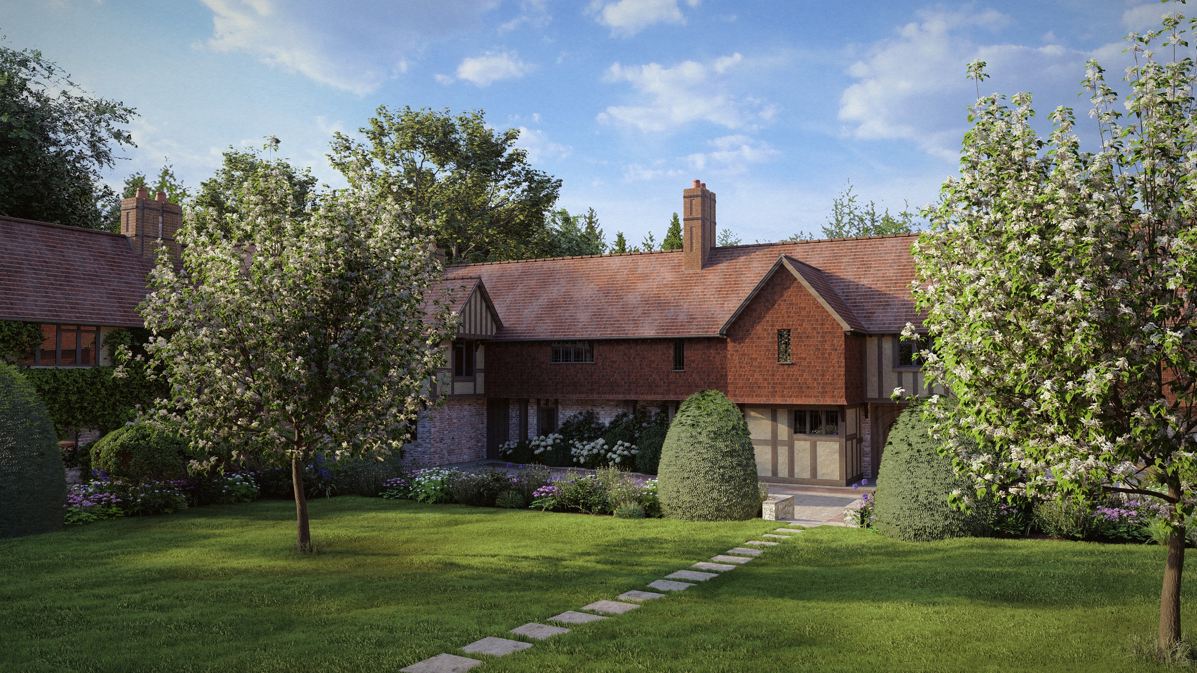 Garden Design CGI Visualisation