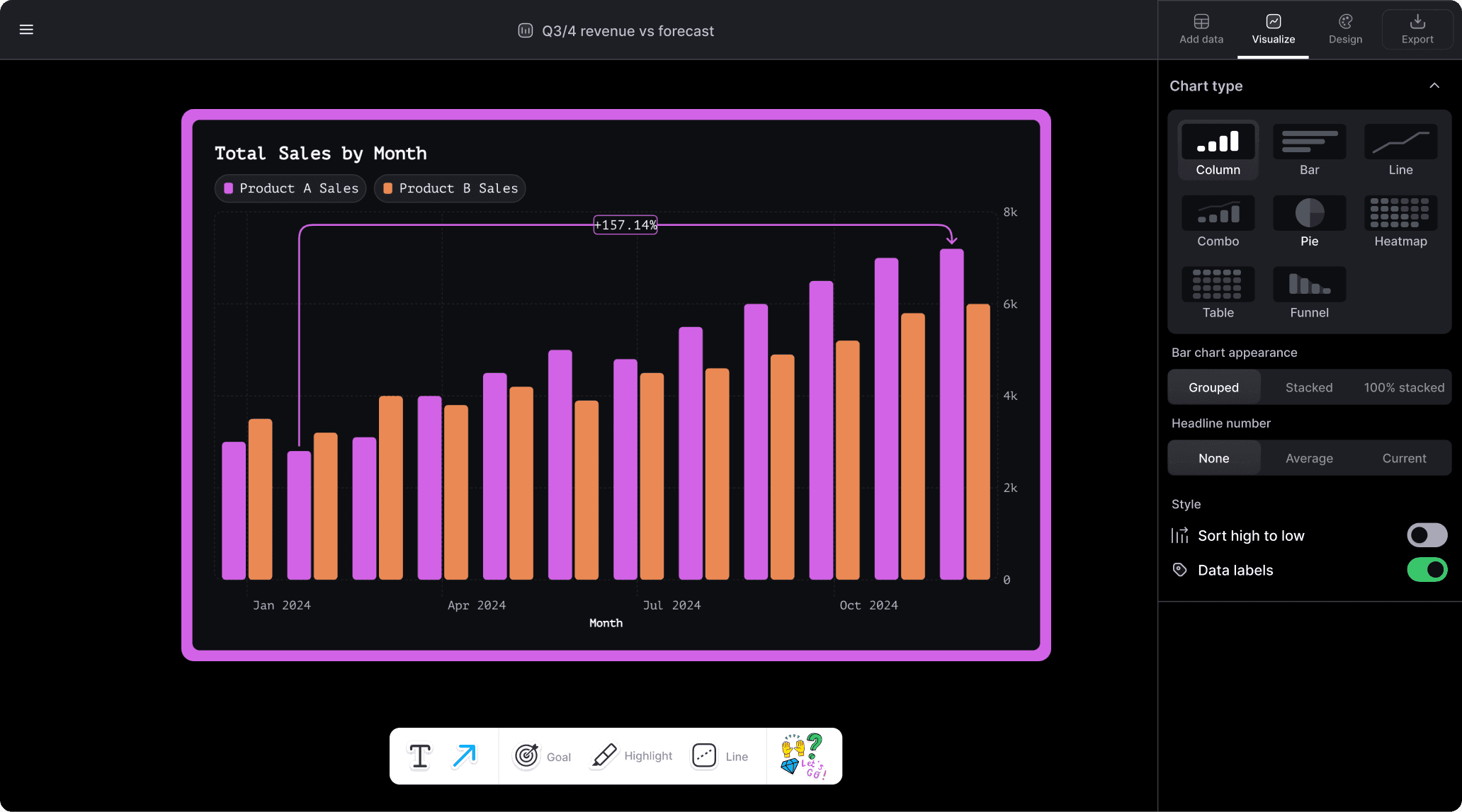 Best free double bar graph maker online