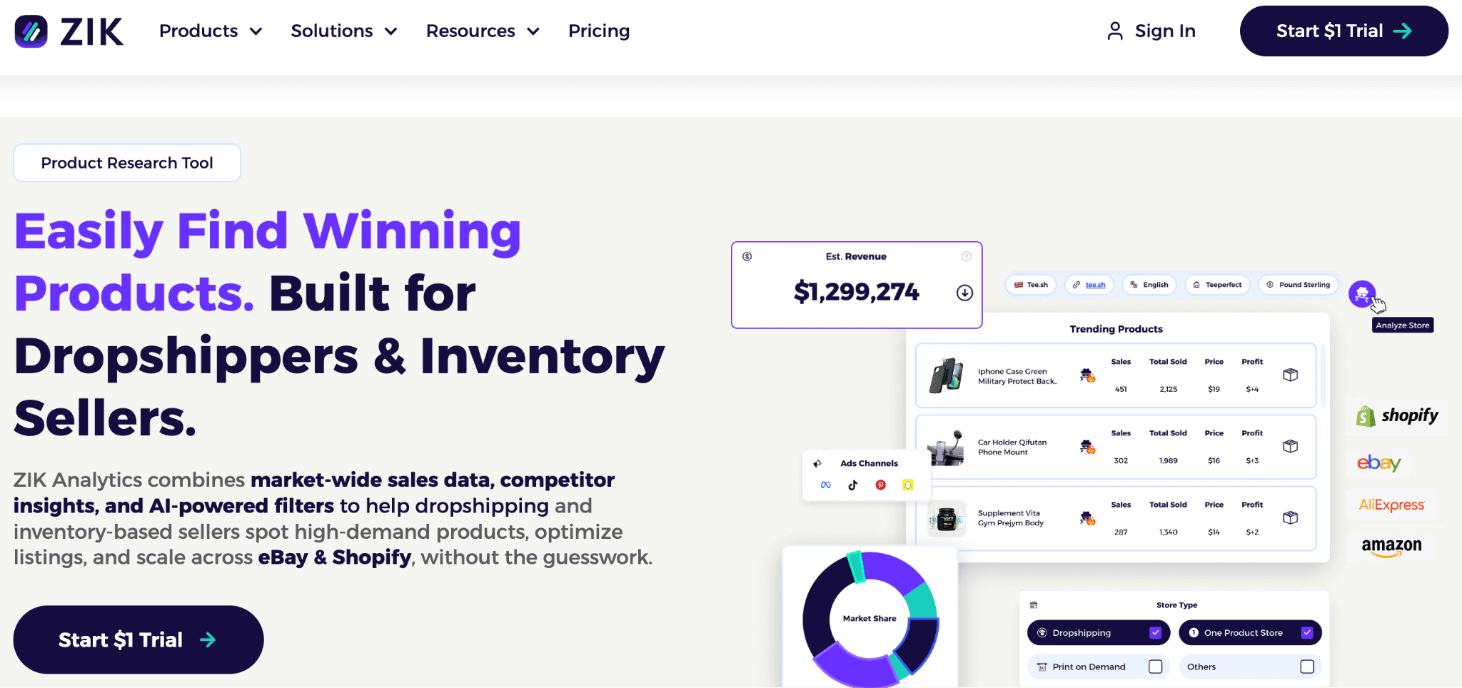 Broader Product Research Tool