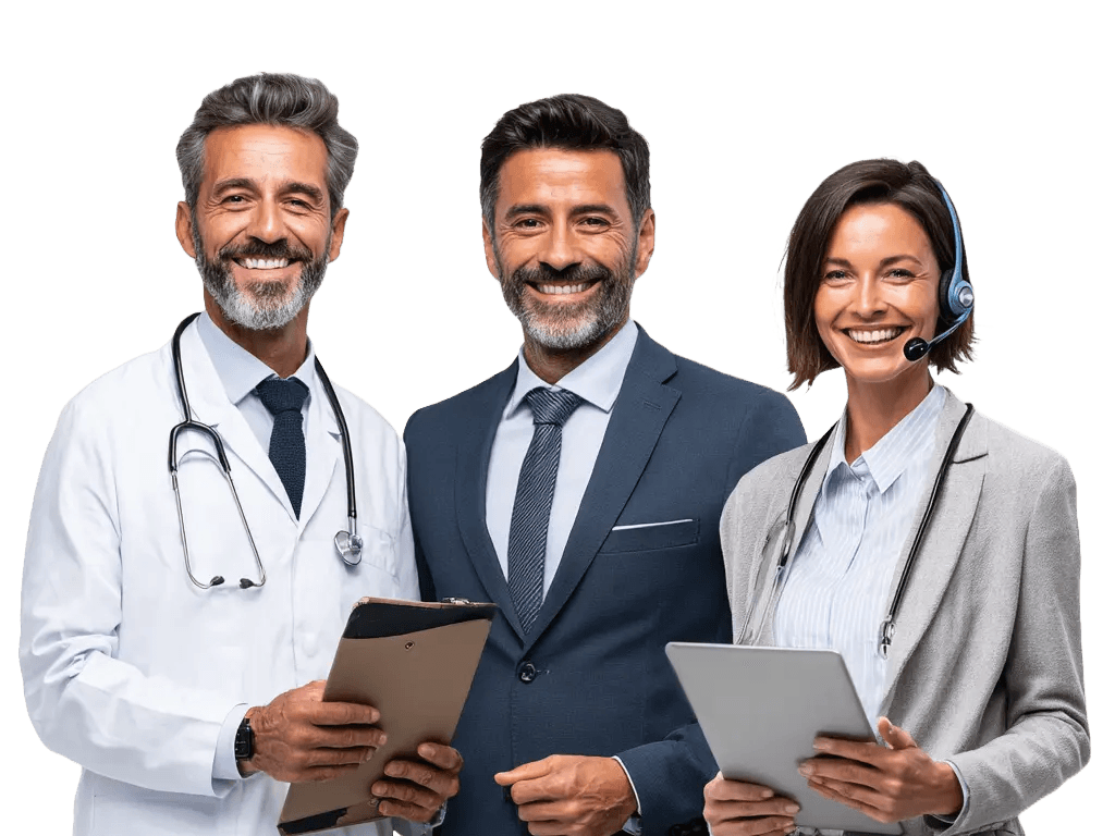1 doctor, 1 attorney and 1 consultant
