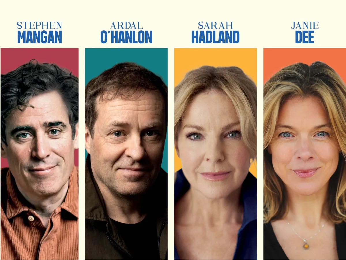 Predstava Istina dolazi u Apollo Theatre od 9. lipnja, a u njoj glume Stephen Mangan, Ardal O'Hanlon, Sarah Hadland i Janie Dee