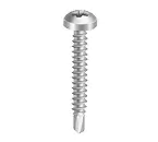 Parafuso Auto Atarraxante Cabeça Panela - Ponta Broca - Fenda Phillips