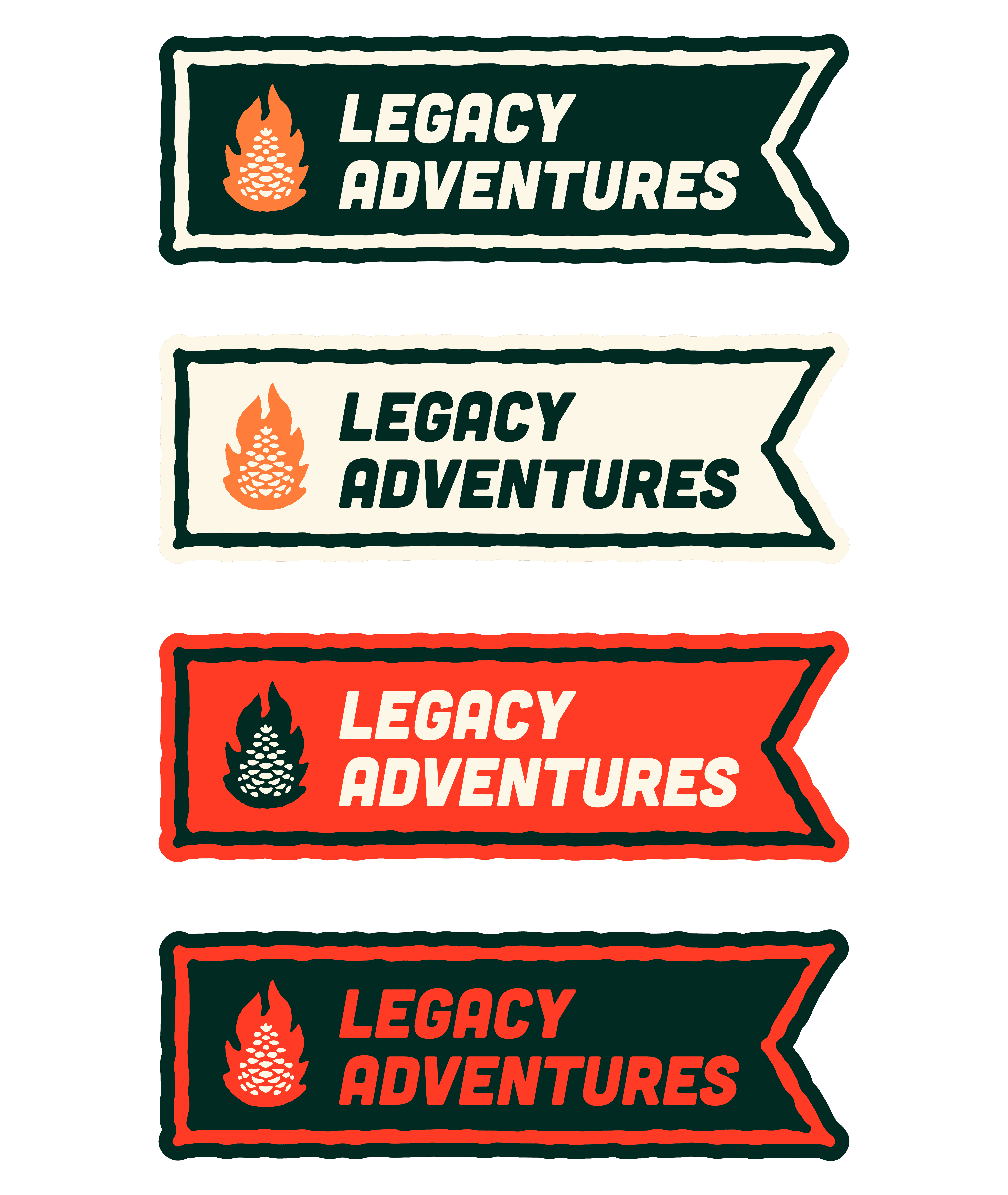 Legacy Adventures logos