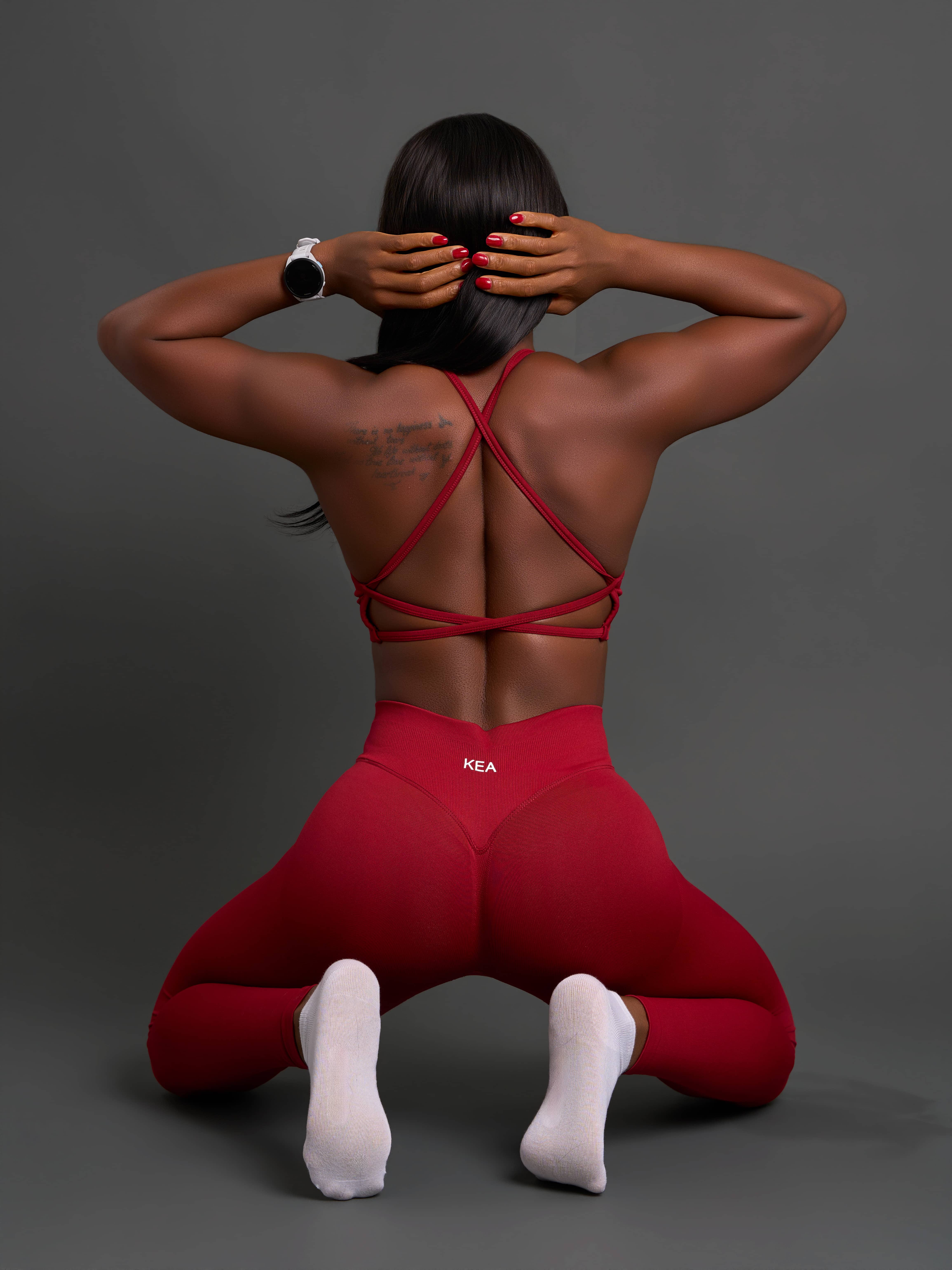 Activewear shoot capturing natural motion and powerful expressions