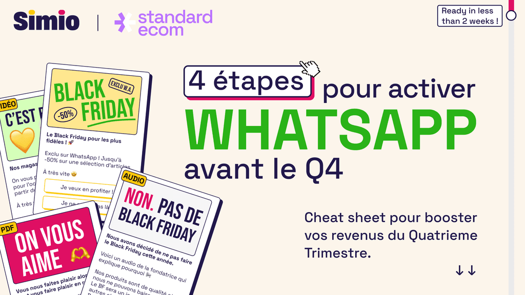 La cover d'un livre blanc sur le marketing whatsapp