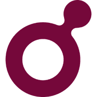 Fresco logo dark red