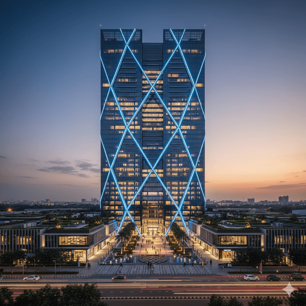 M3M Corporate Office Tower Sector 67, Golf Estate Road, Gurugram