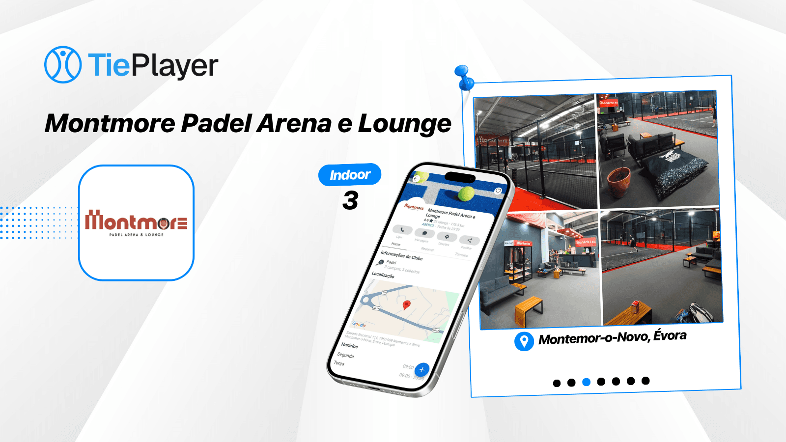 Book a padel court at Montmore Padel Arena e Lounge