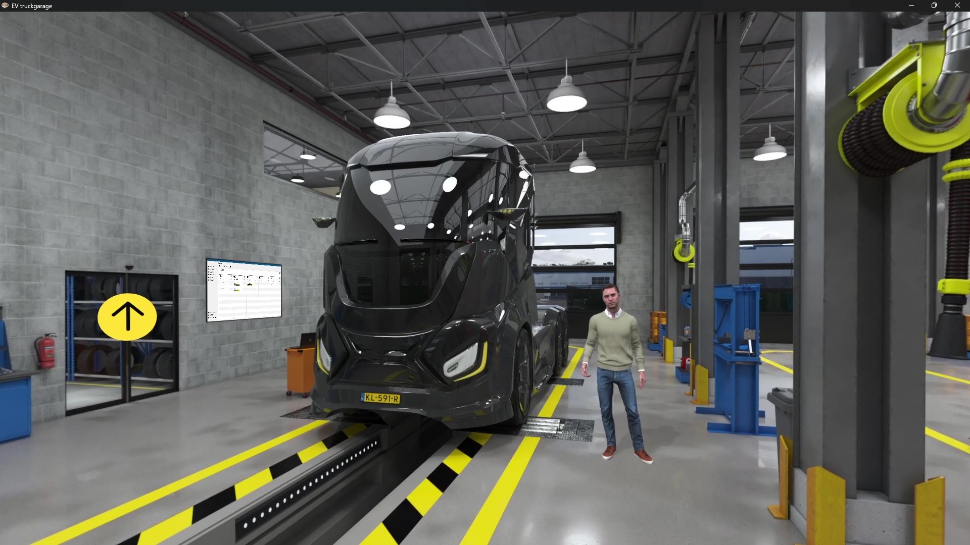 A winding road through a dense pine forest.