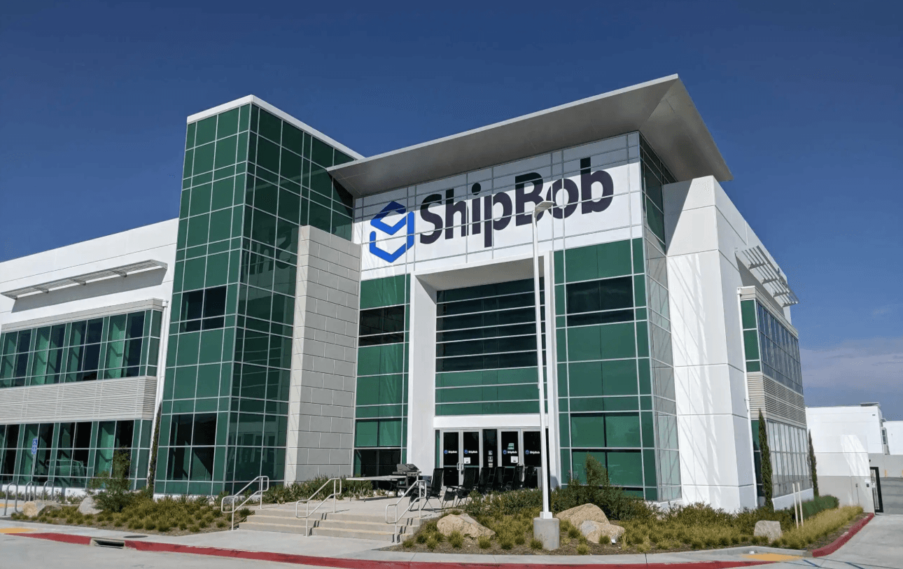 exterior shot of a shipbob fulfilment center