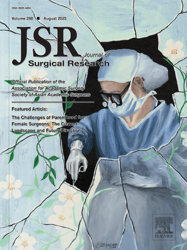 Journal of surgical research cover