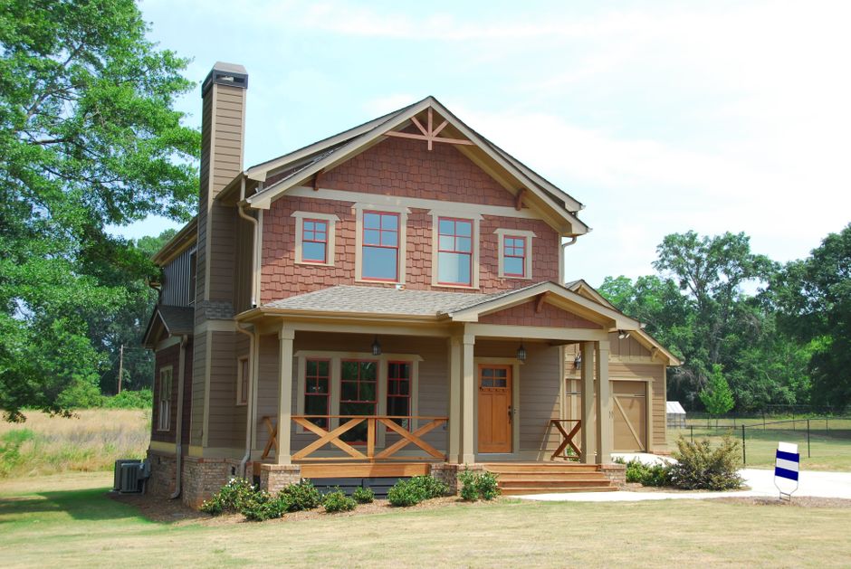 Protected home representing homestead exemption laws