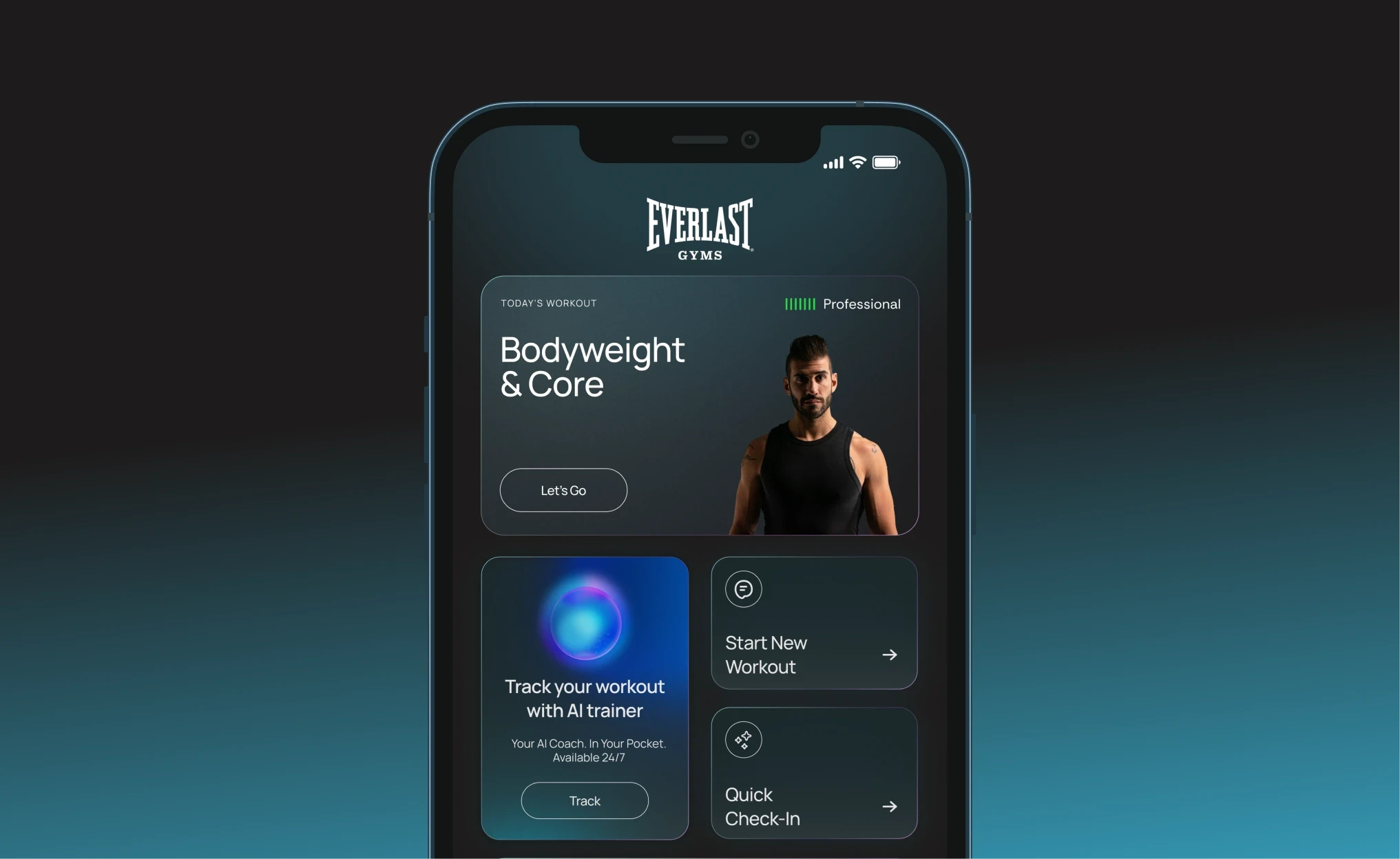 Man wearing VR glasses