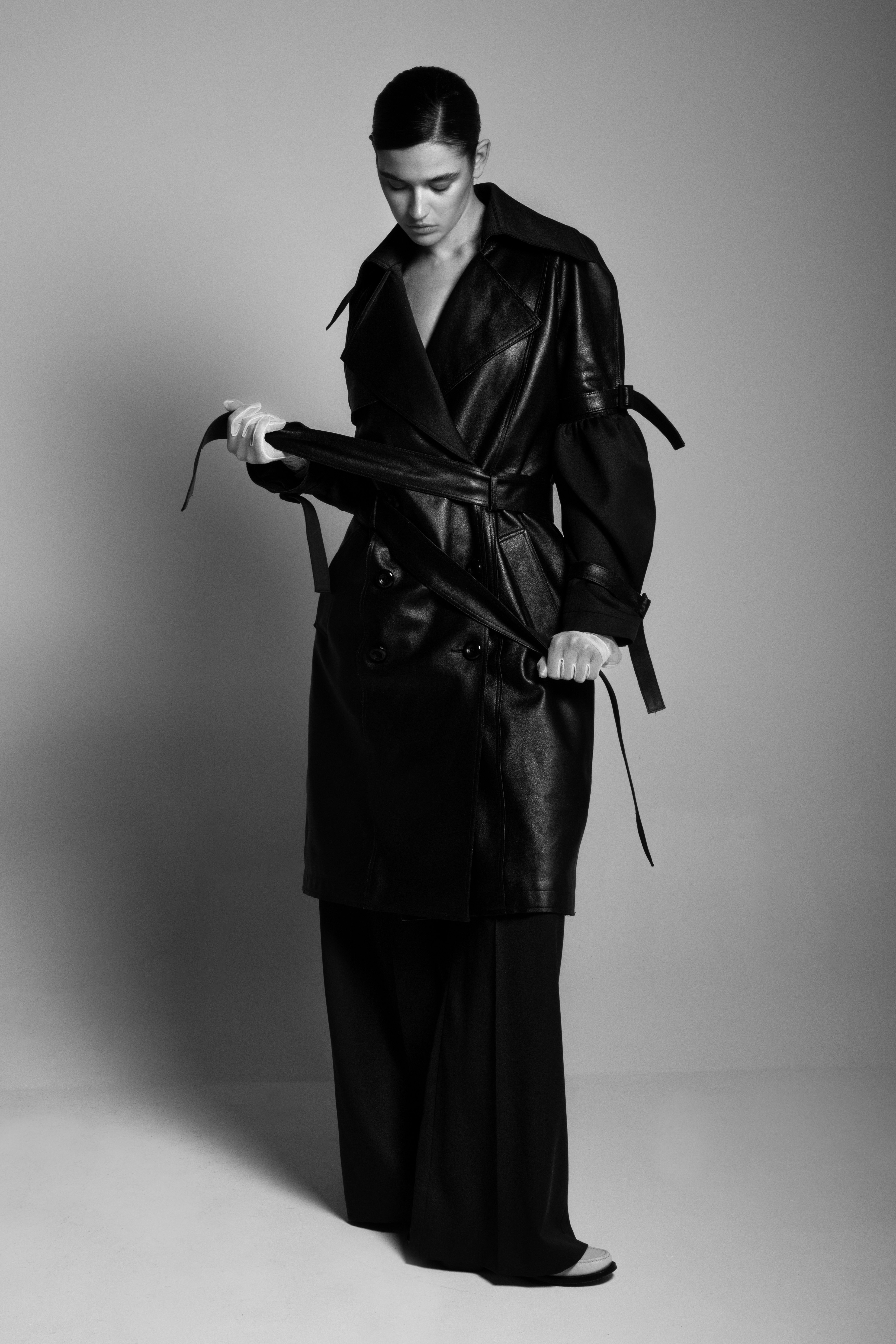 Girl riding a skateboard