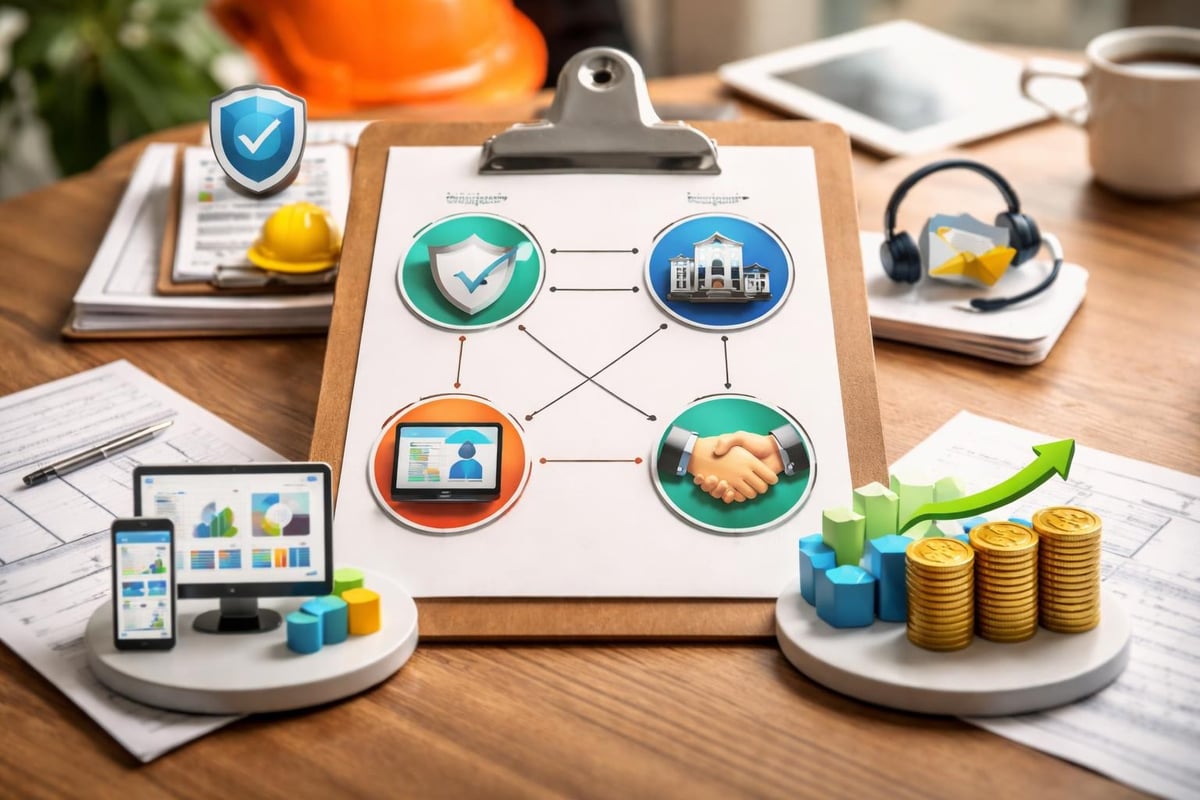 Safety business evaluation matrix
