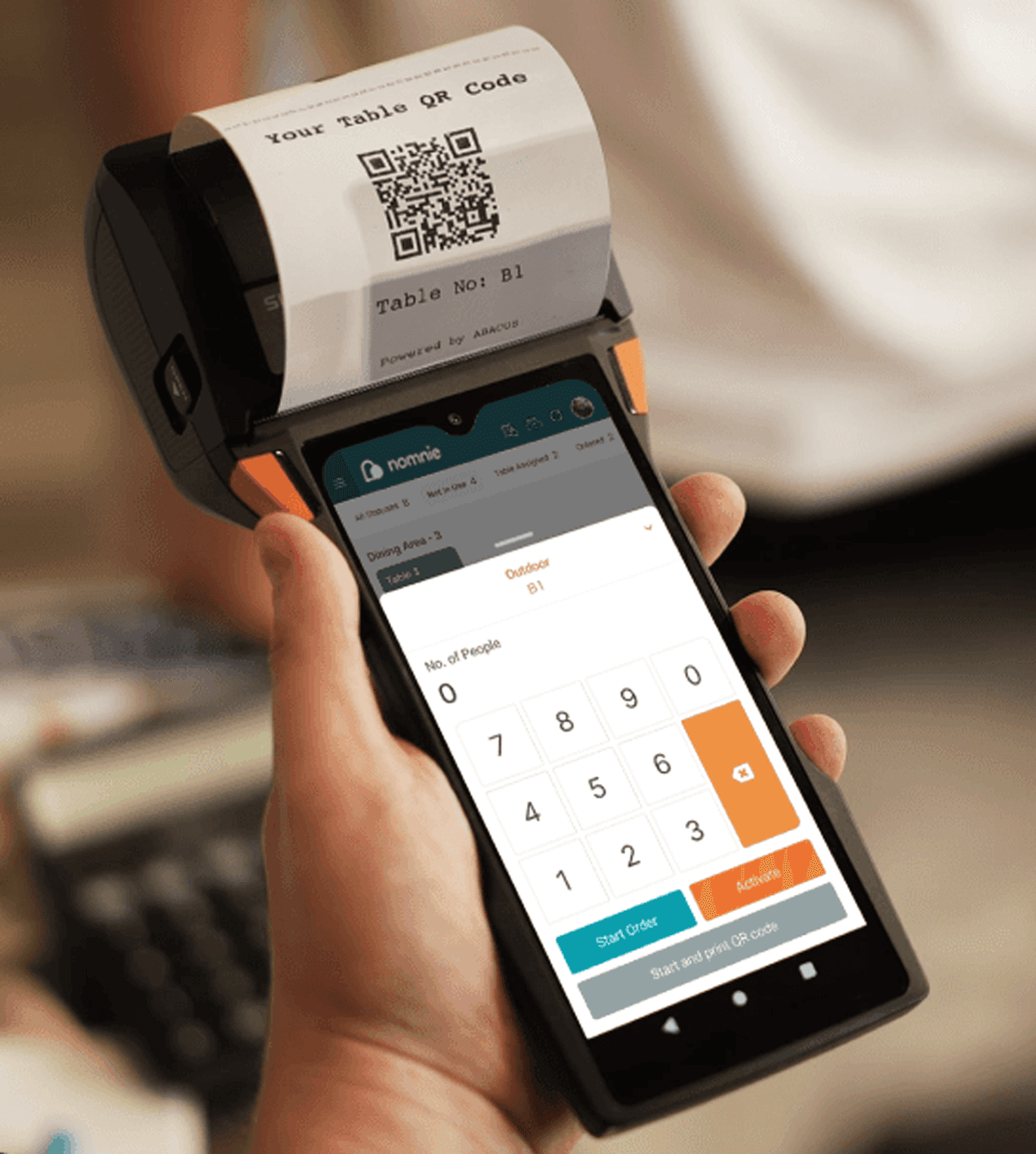 mobile POS abacus go hardware