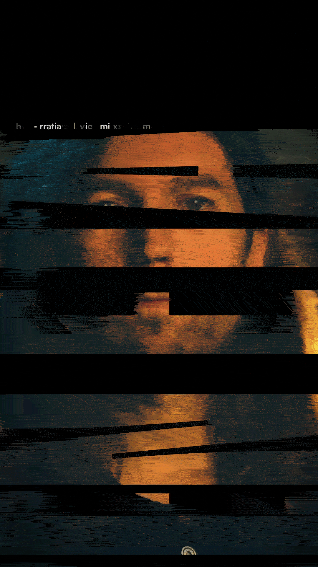 Green car under neon lights in a rainy city street