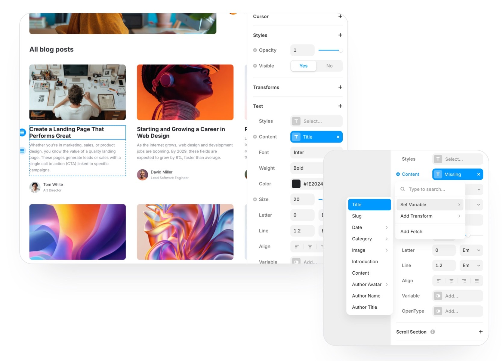 How do I create CMS collections in my Framer project?