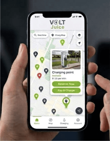 VoltJuice driver app