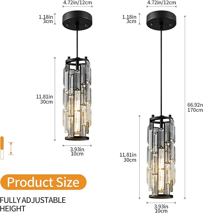 Elegant cylinder chandelier with modern appeal and high-quality craftsmanship.