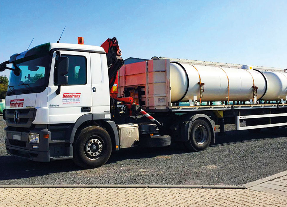 Baustofflogistik – zuverlässig, präzise, leistungsstark