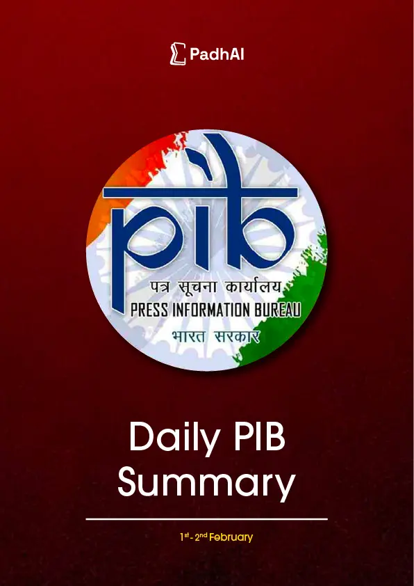 1st and 2nd February, 2026 Daily PIB Summary Donwload