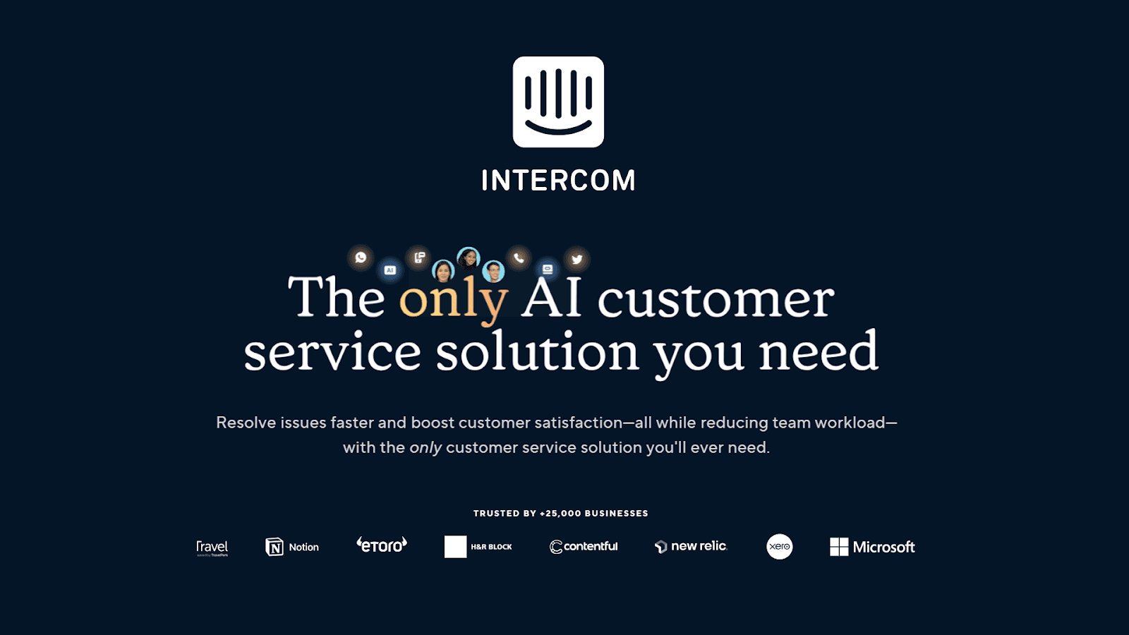 The image titled "Intercom Case Study: Transforming Customer Communication" illustrates the profound impact of Intercom on modern customer interactions. The image showcases a multi-channel communication interface, representing Intercom's innovative approach to engaging with customers. It's an Intercom case study on customer communication, live chat, chatbot, support, feedback, CRM, personalized, seamless, and integration. Intercom streamlines business communication, providing real-time support and customized customer experiences.