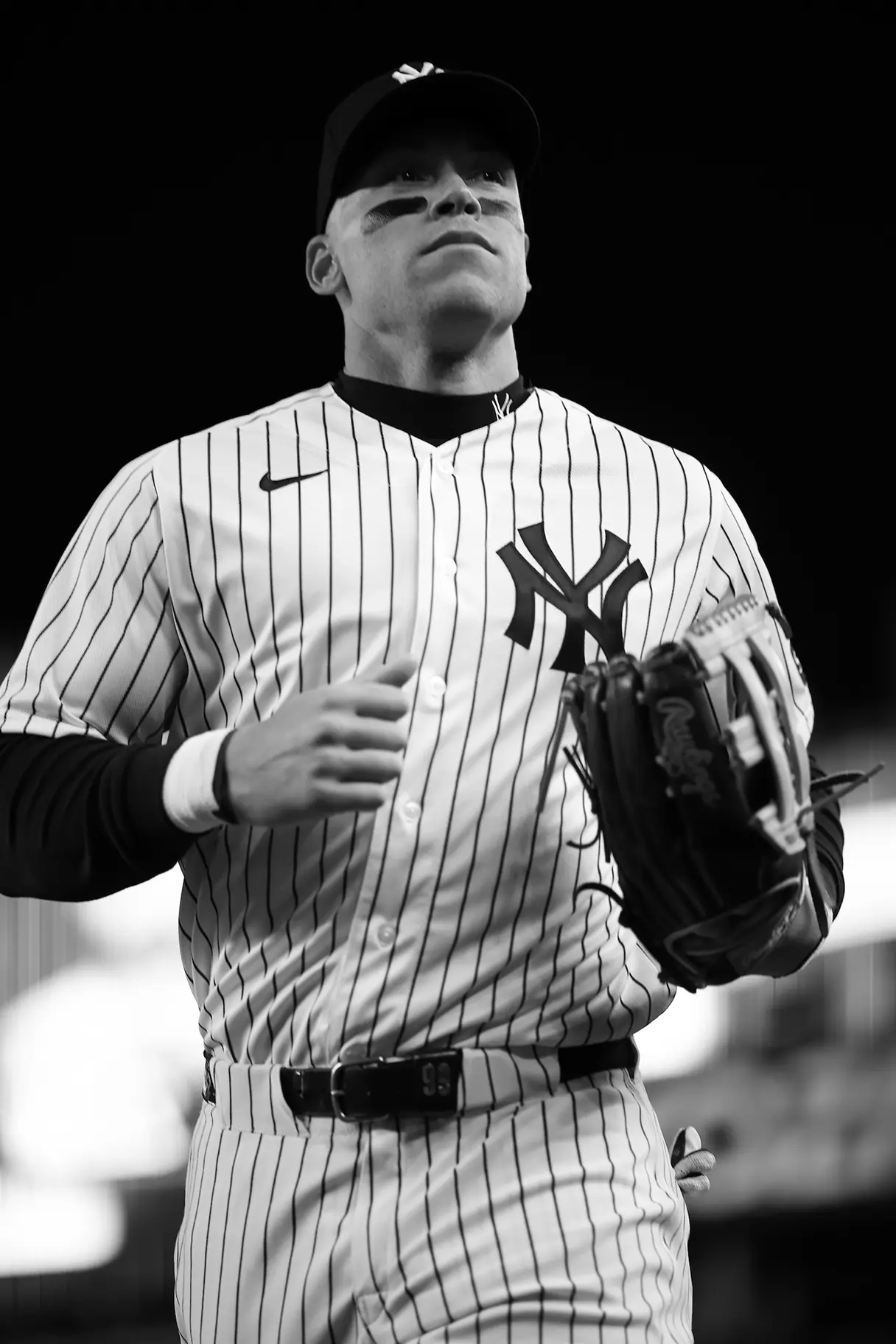 Bottles of skincare products displayed on shelves.