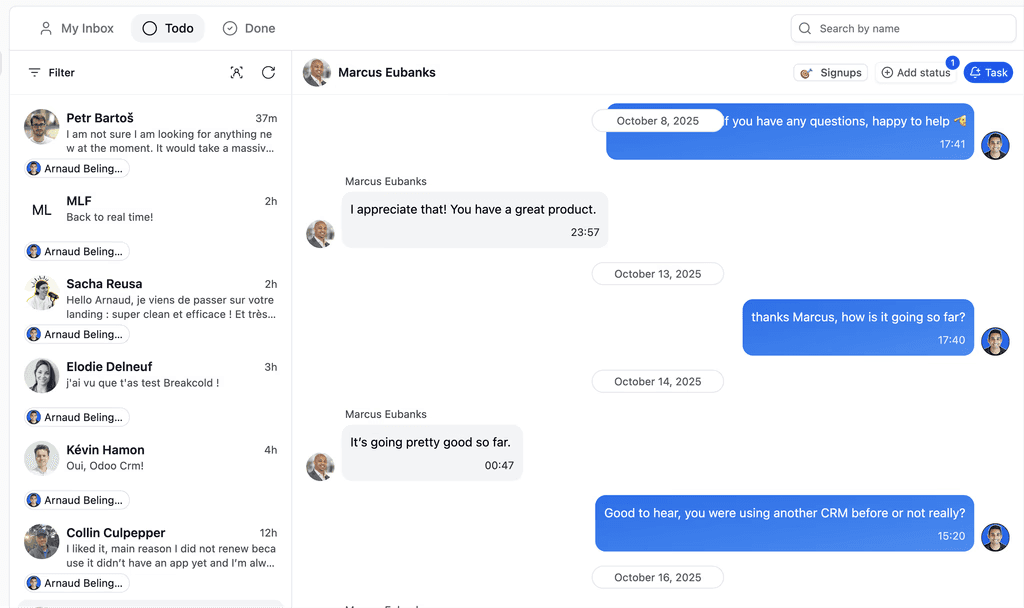 2 AI CRMs for LinkedIn Automation Agency using HeyReach