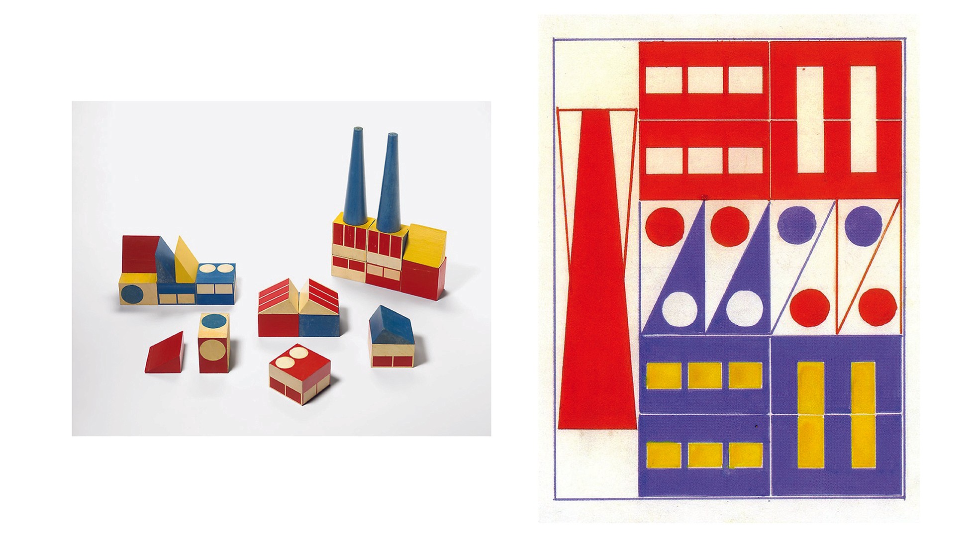 Ladislav Sutnar designed wooden toys and graphics