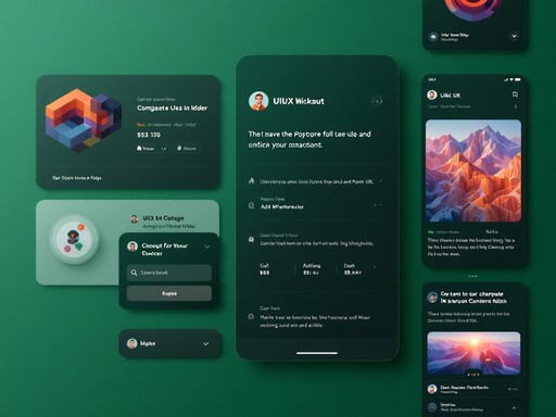 UI design for mobile app