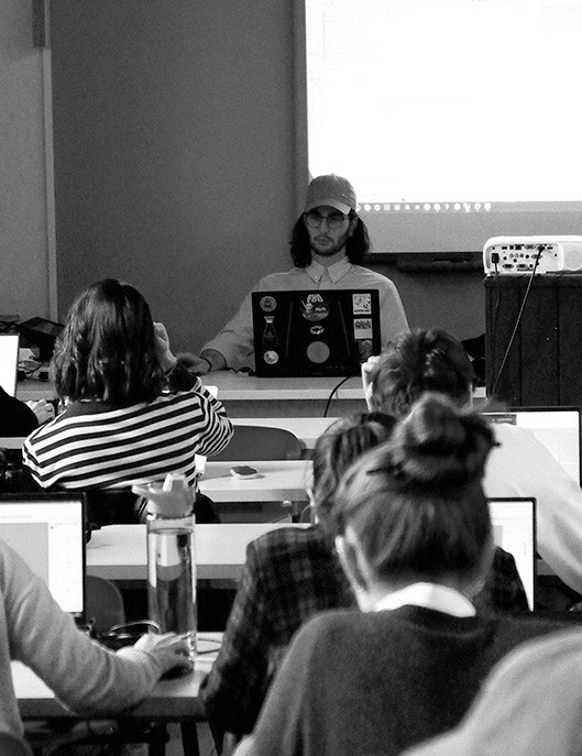Woman riding a bicycle on a road