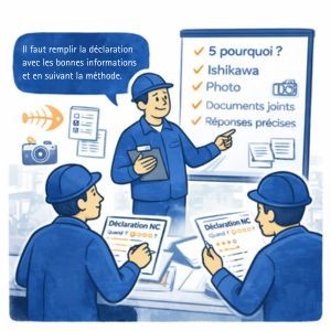 déclarer une non conformité requiert de savoir rédiger une FNC