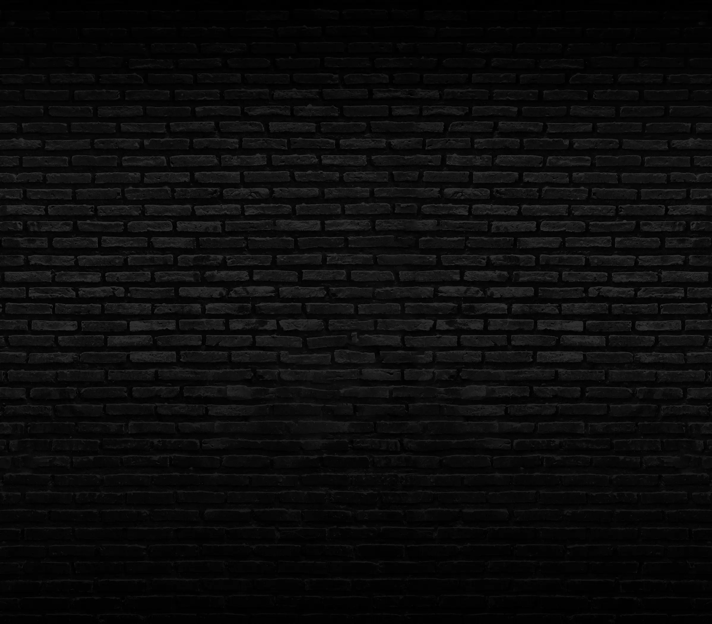 Black brick wall
