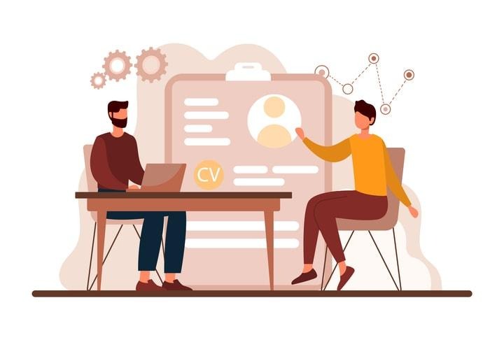 An engineer preparing for a technical interview with technical interview questions.