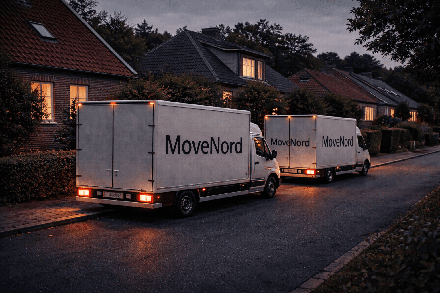 Dynamic picture of a cyclist riding downhill