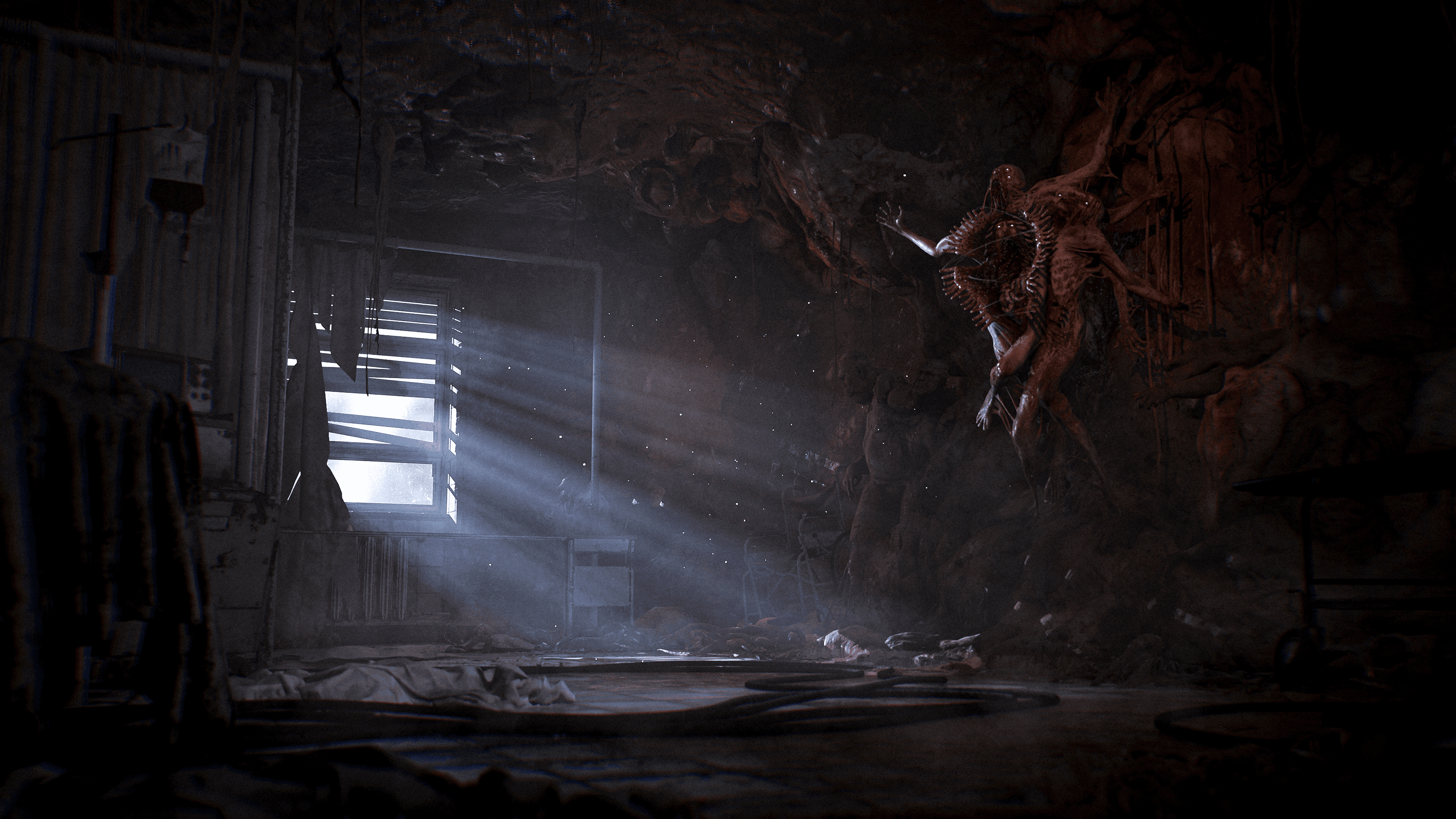 Cronos: The New Dawn, survival horror, psychological sci-fi, tension, grotesque monsters, body horror, combat strategy, atmospheric design, time travel narrative