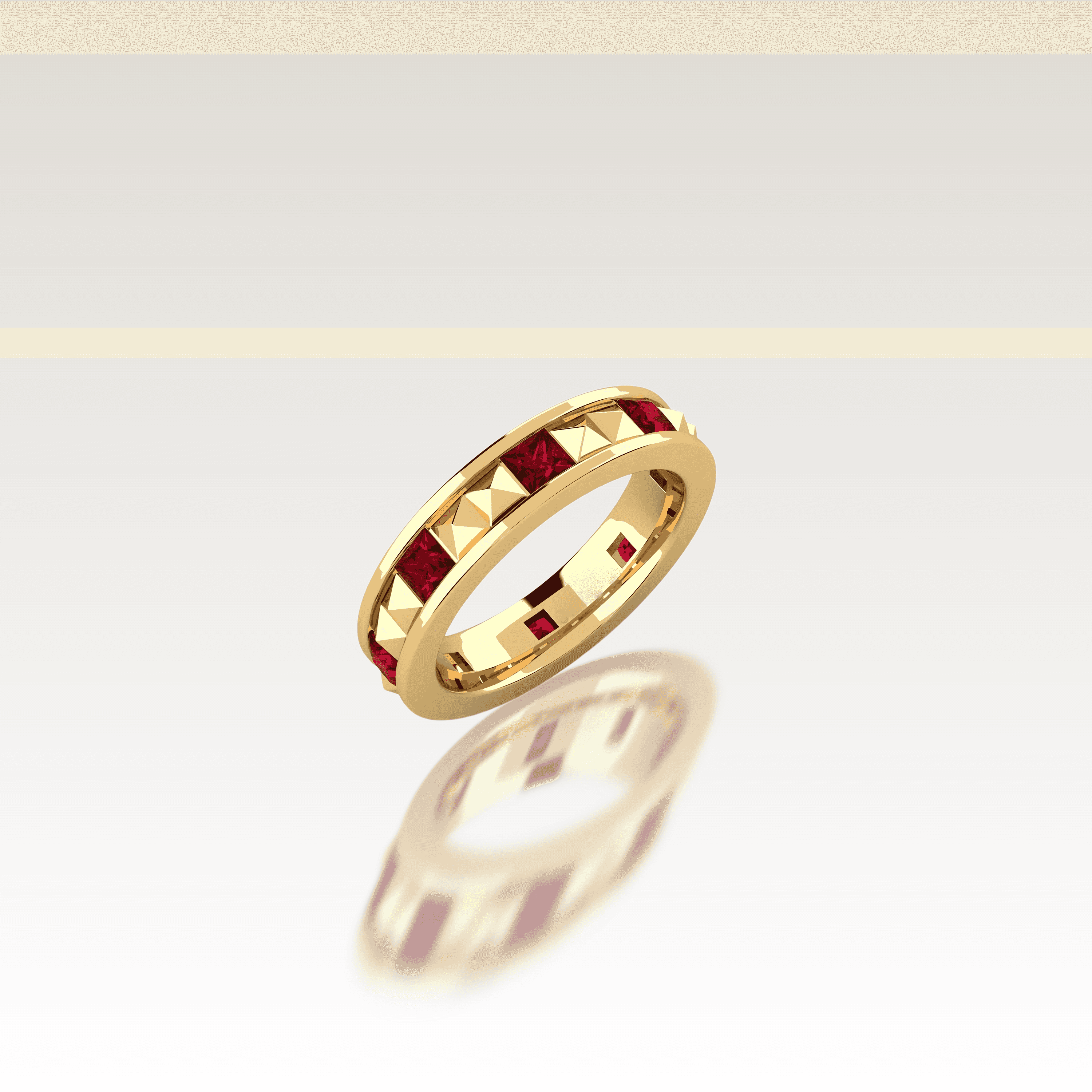 BON'BON Vermilion Ring image 9