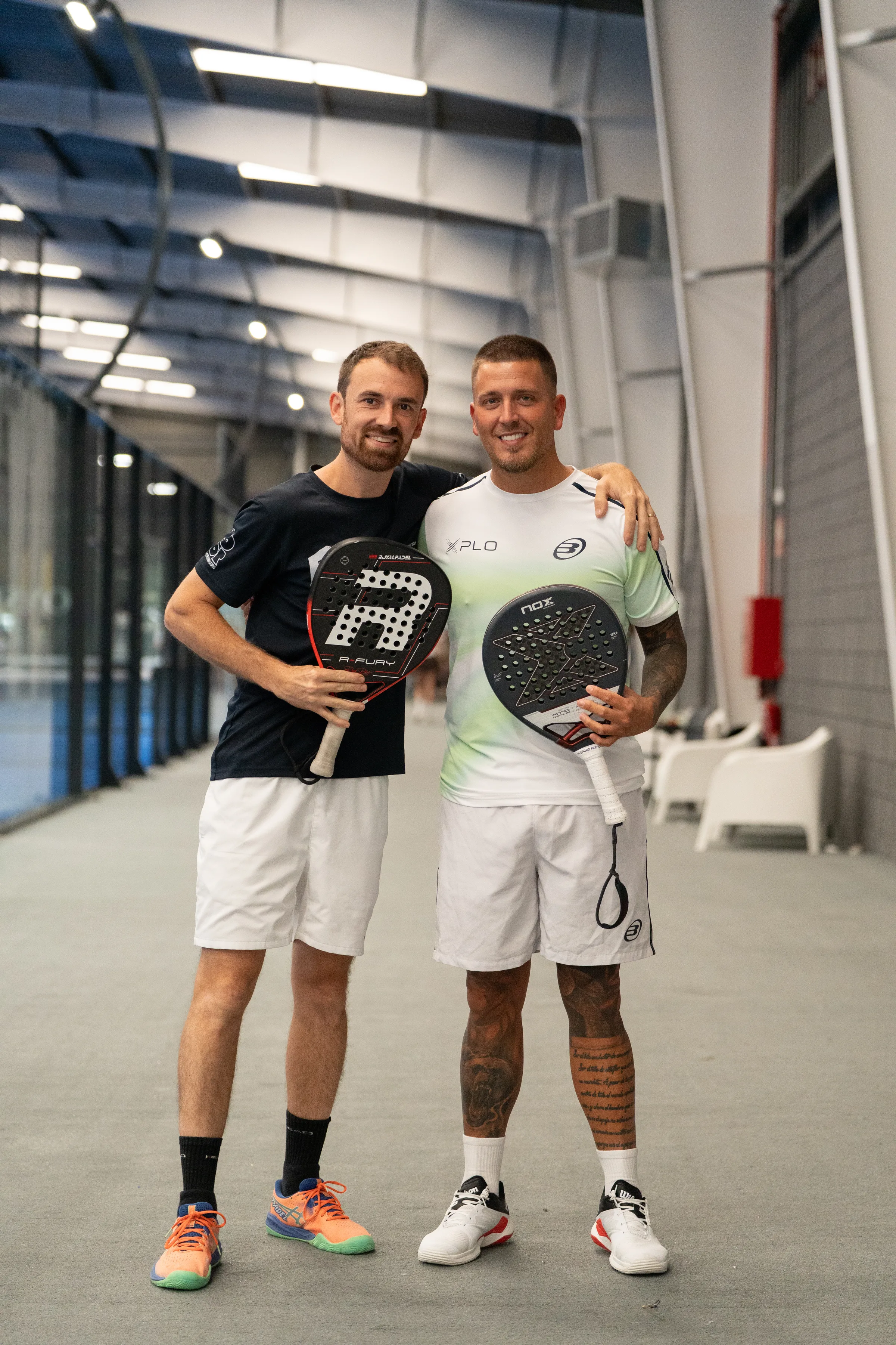 Jugadores masculinos en partido del Oysho Smash Padel Open, Pro Padel Gavà 9 mayo 2026, Nolan Pardo