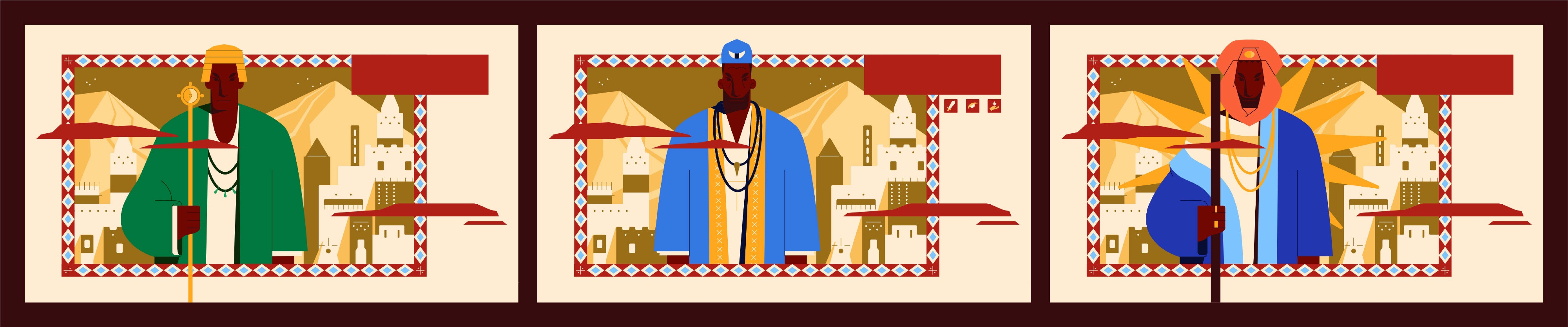 Soudiata Keita, Soumaoro Kante, Mansa Mousa