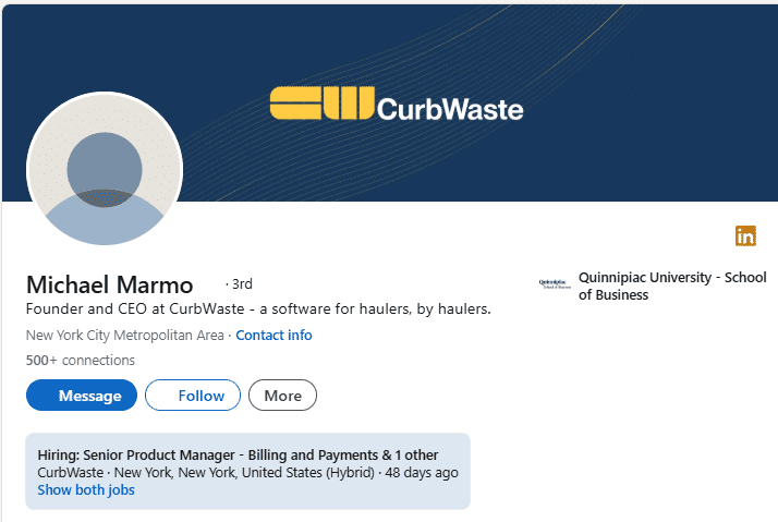 Marketing Spotlight: CurbWaste Marketing Strategy Leadership Presence Analysis