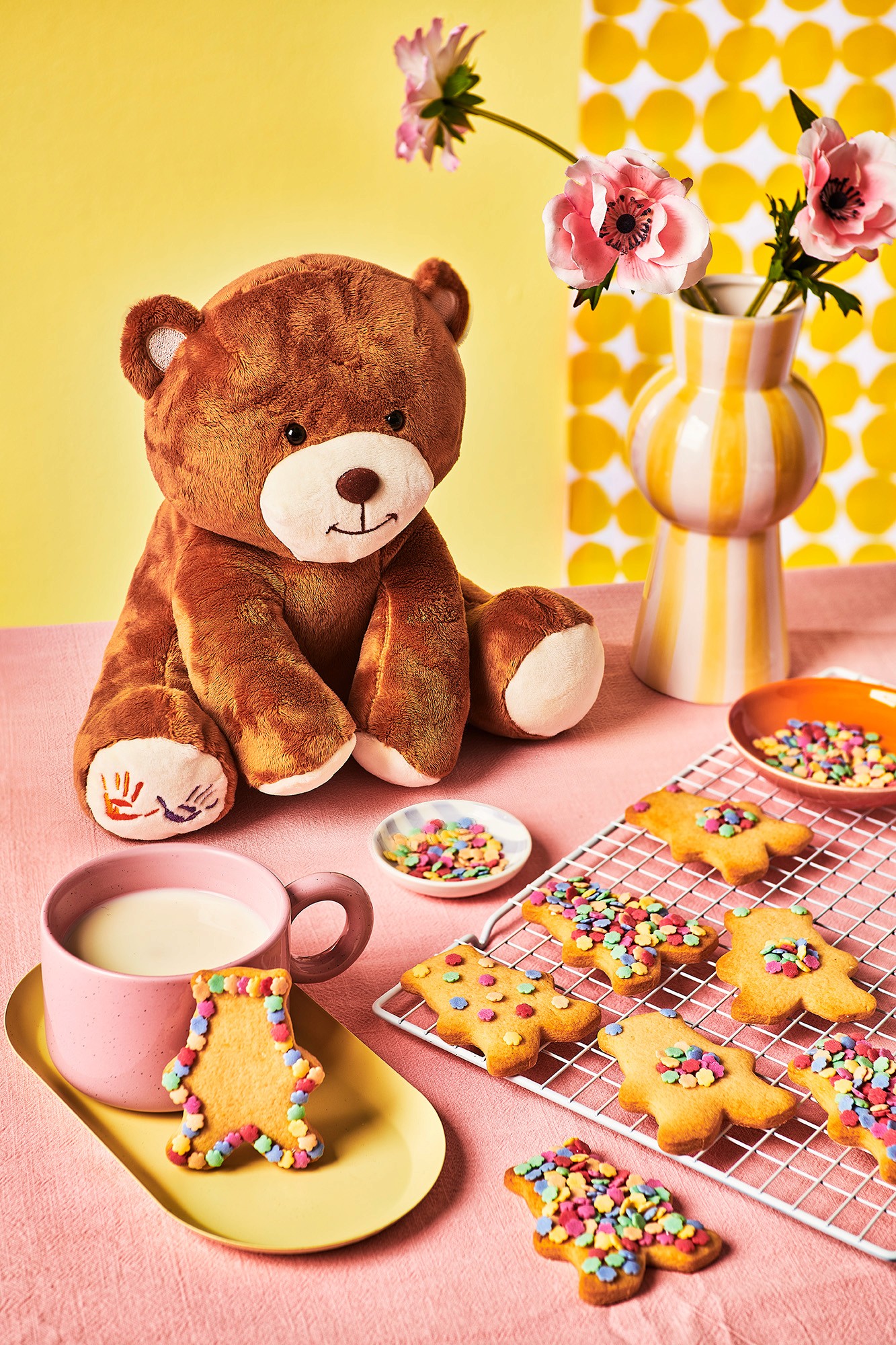 Koekjes en de KiKa knuffelbeer