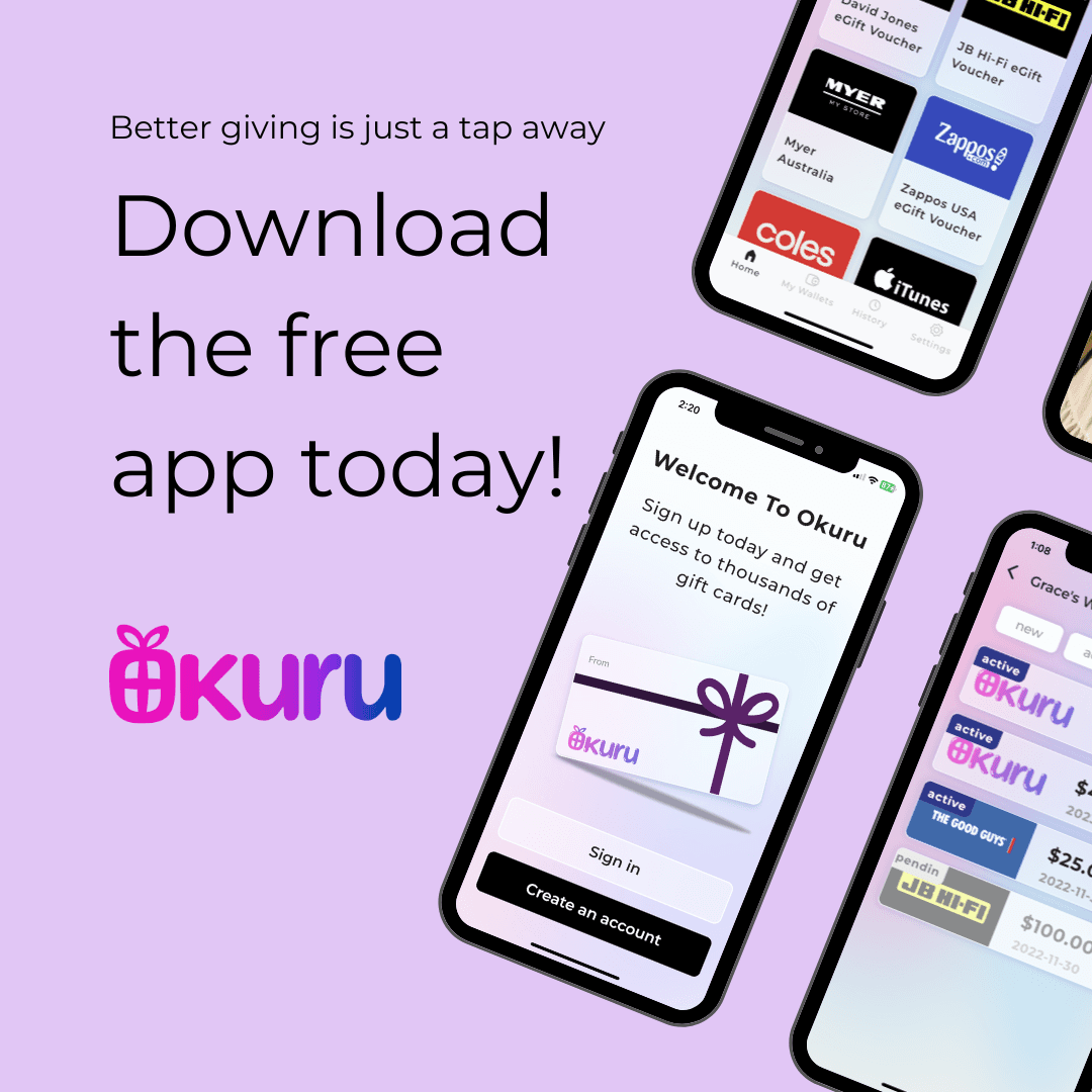 Okuru Digital Gift Card Platform for Businesses and Consumers