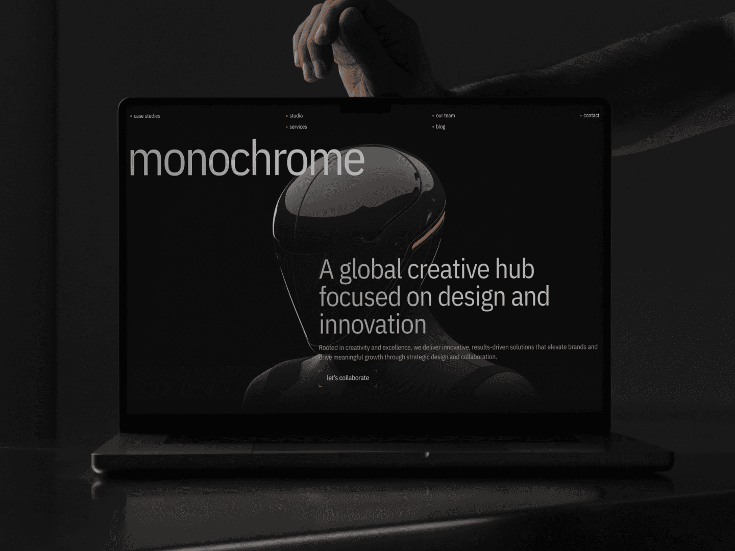 Modern Design Studio & Agency Template for Framer