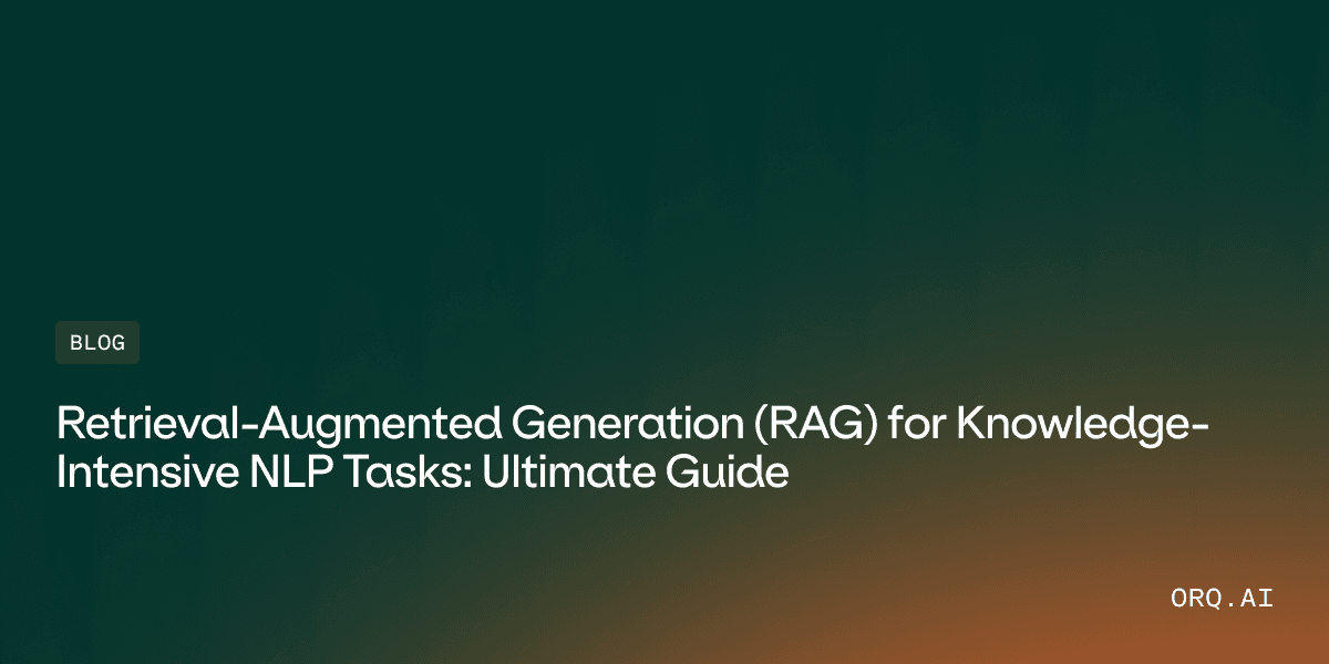 featured image of article on rag for NLP tasks