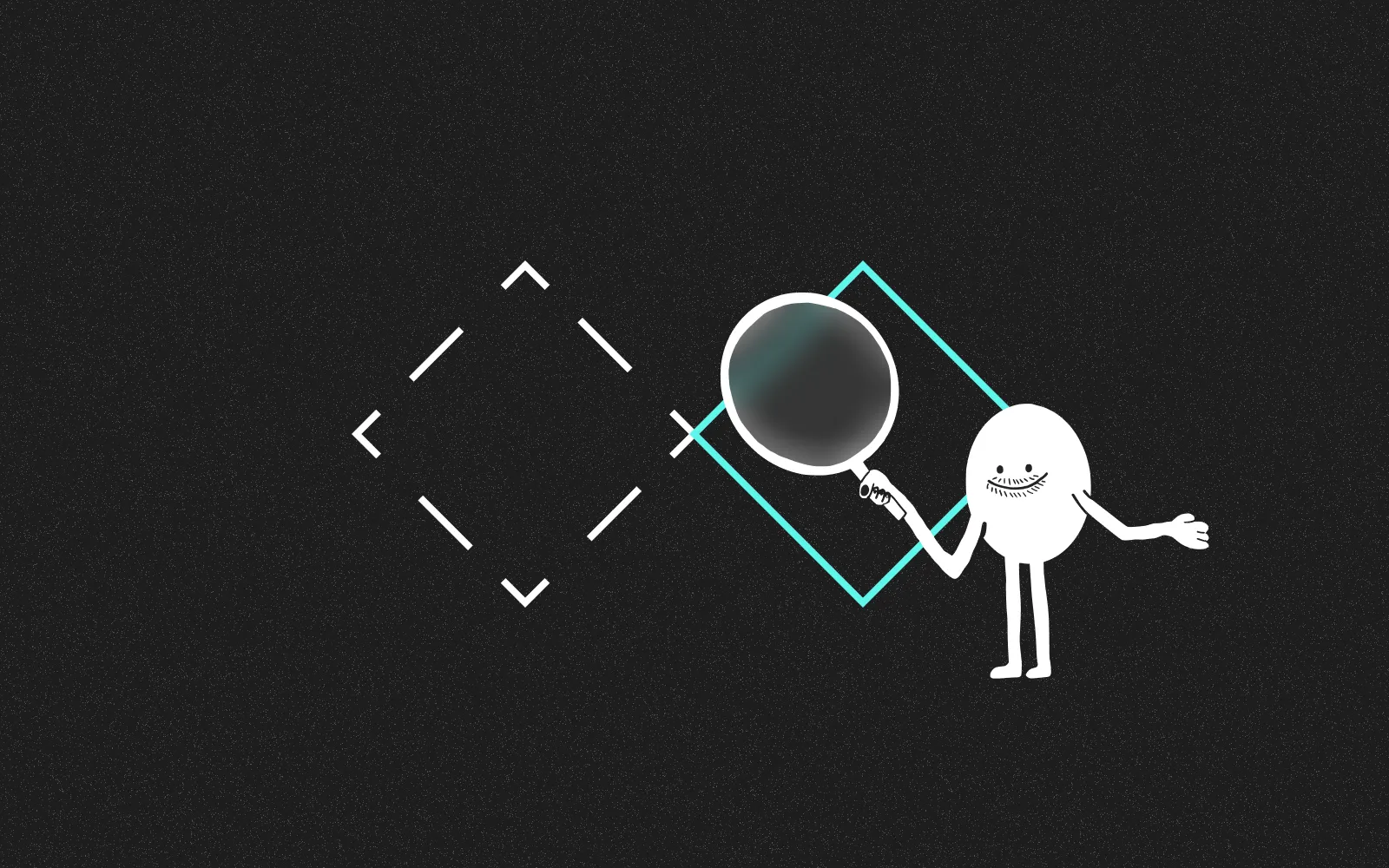 Double diamond illustration