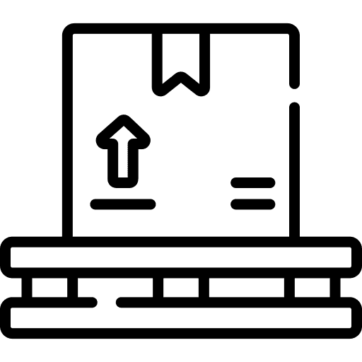 marchandise sur palette